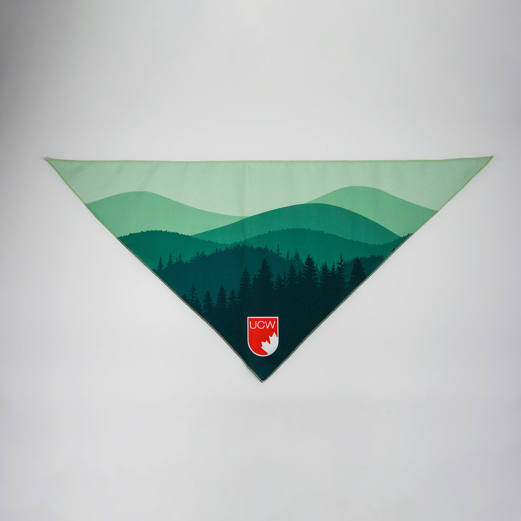 Green UCW Pet Bandana