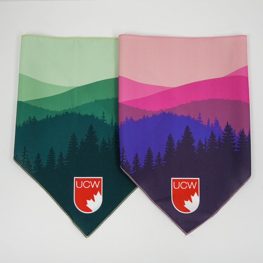 Green UCW Pet Bandana