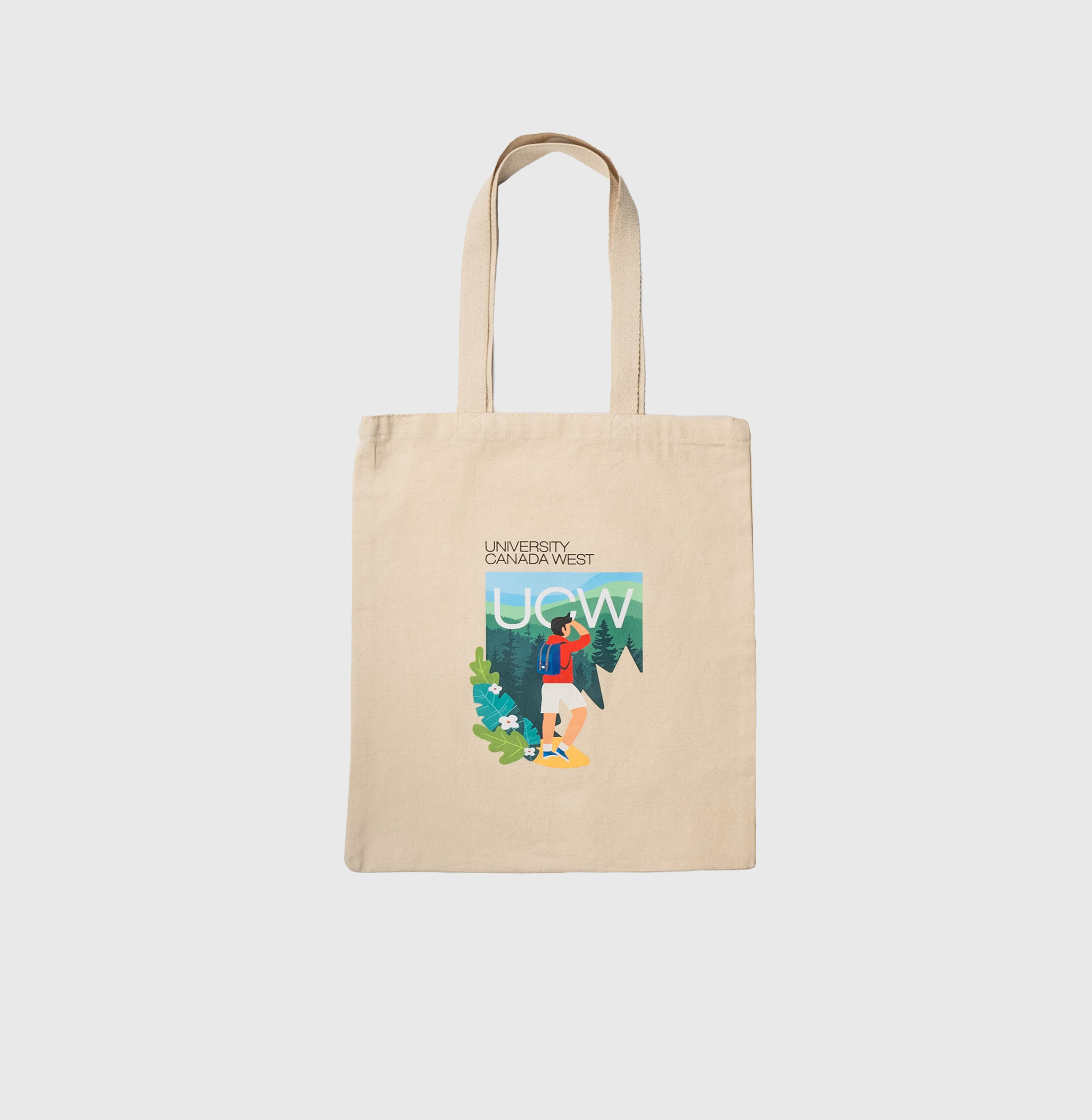 West Coast Vibes: Hiking Tote Bag