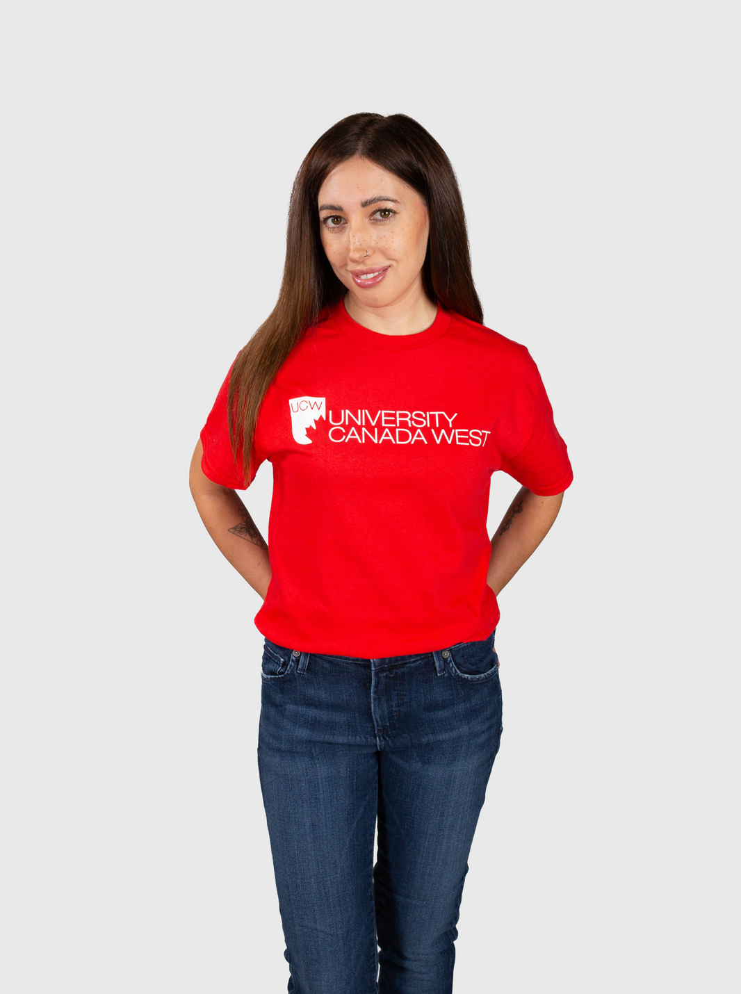 Red UCW Logo T-Shirt